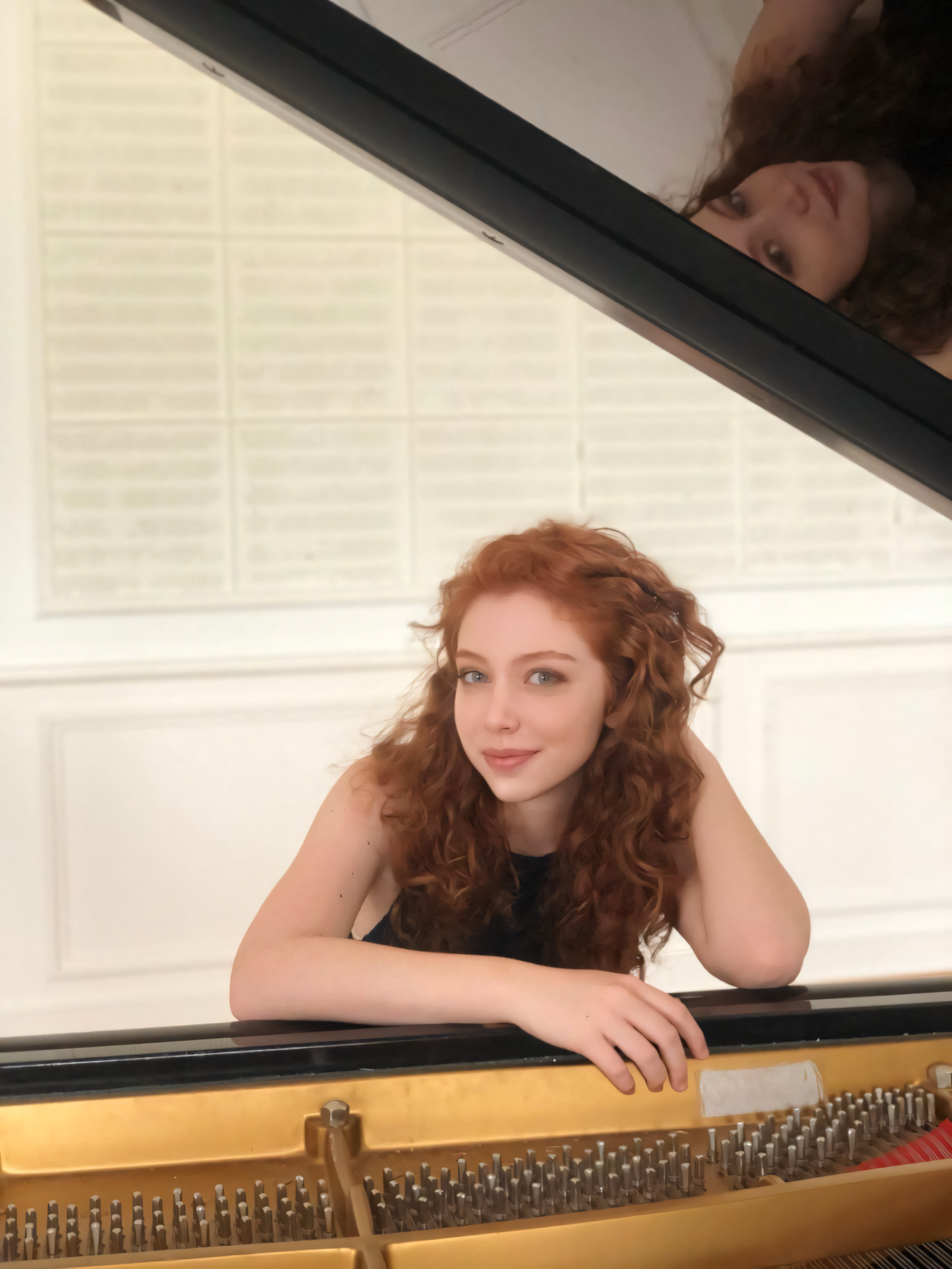 Porträt von Sezen Karakaş an der Frankfurter Hochschule für Musik und Darstellende Kunst 2018